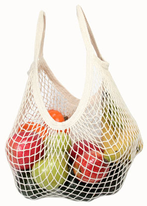 string shopping bags french made
