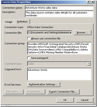 access 2003 sqlserver connection string